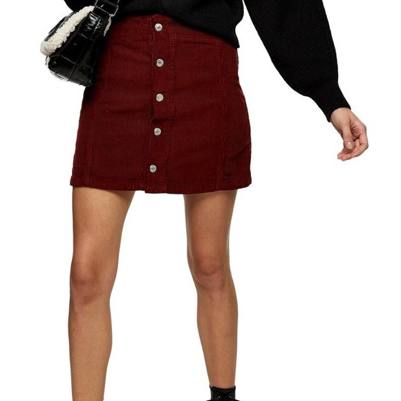 Topshop Dresses & Skirts - Top shop corduroy mini skirt